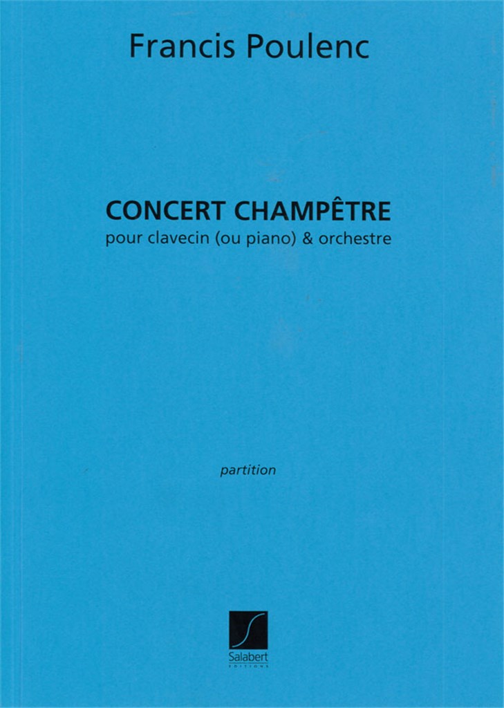 Concert Champetre Partition Clavecin Ou Piano Et